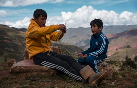 Jeremy et Jhouli au Pérou