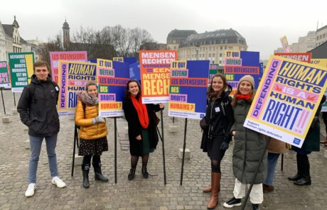 Iles de Paix mobilisée pour les droits humains ce 5 décembre à Bruxelles