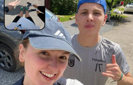 Les Pleinevaux courent pour Iles de Paix!